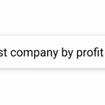 List of Top world’s largest companies by profit