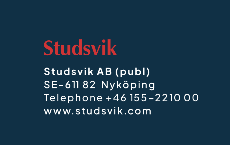 Studsvik AB (Nasdaq Stockholm: SVIK)