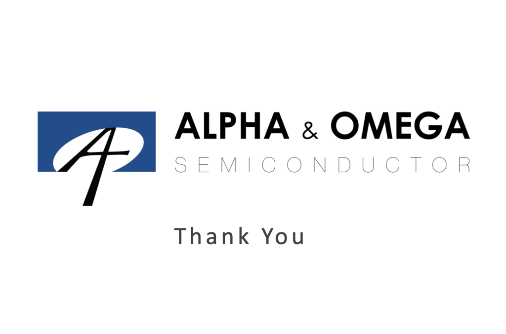 Alpha and Omega Semiconductor Limited (NASDAQ AOSL) logo